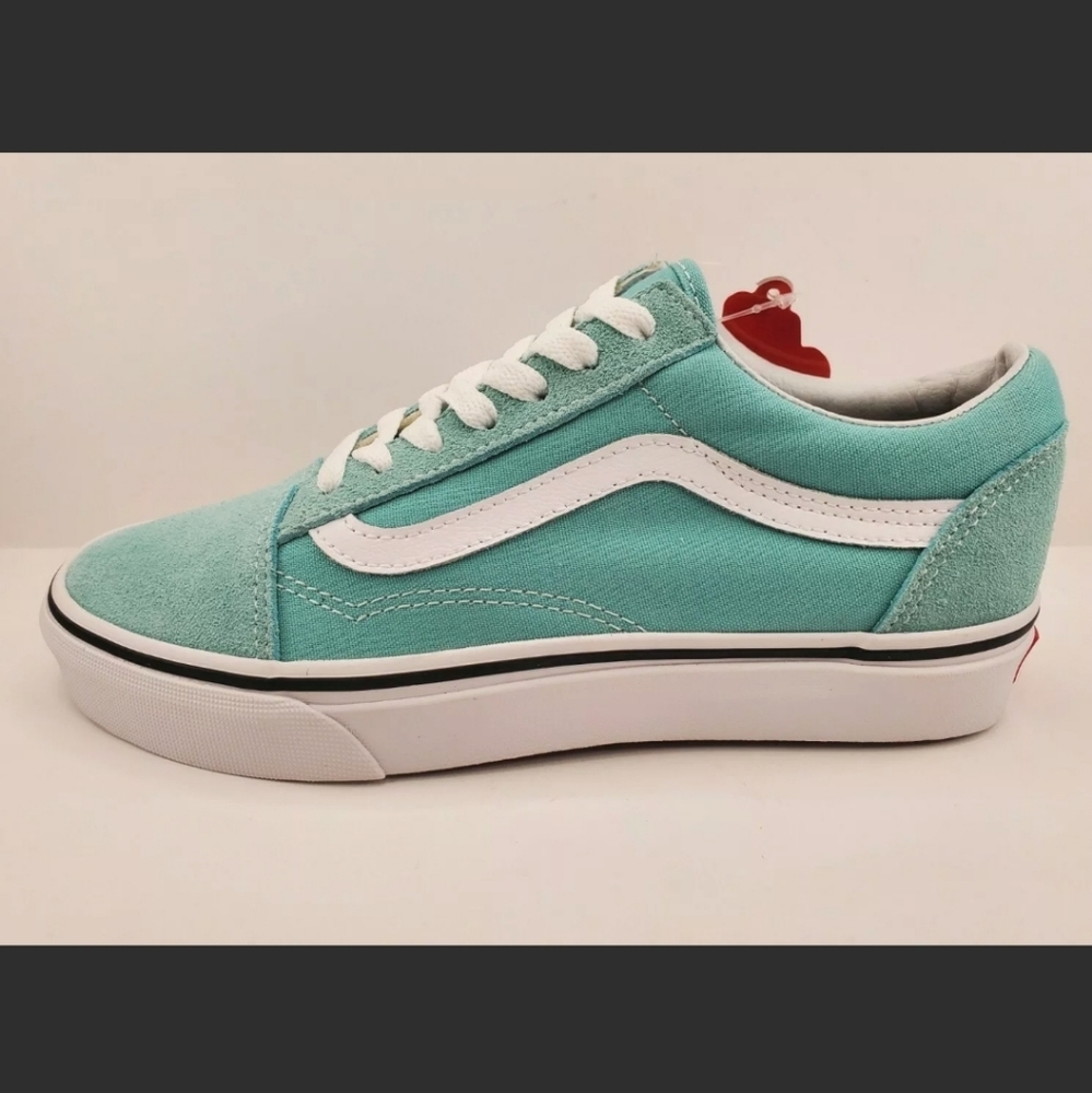 Vans Old Skool (Aqua Haze / True White) 'VN0A38G1V - Picture 3 of 9
